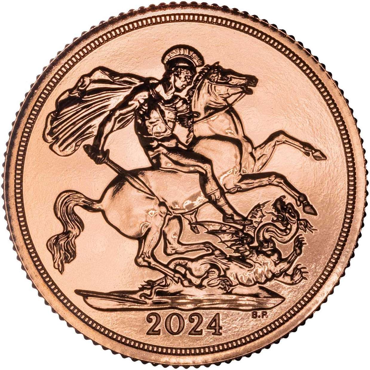 2024 King Charles III Gold Bullion Sovereign Coins