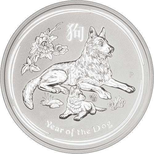 Australian Year of The Dog Silver Coin