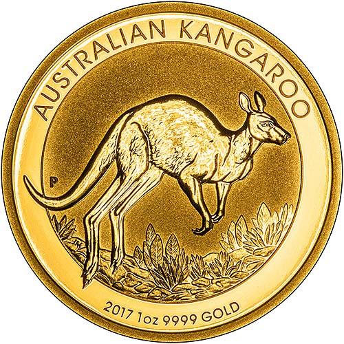 Perth Mint Kangaroo Nugget Gold Coin