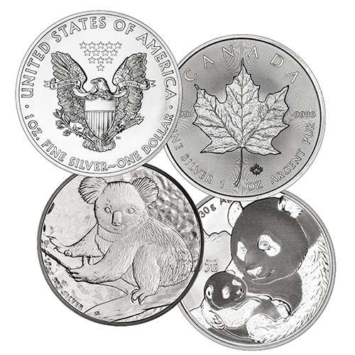 World Silver Bullion Coins
