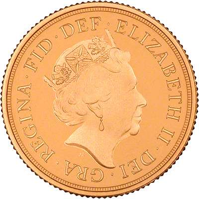 Elizabeth II Fifth Definitive UK Coin Portrait