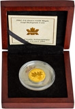 2001 1/4 oz Maple Hologram $10 Gold Proof Coin | Chards