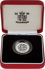 Buy 2002 Three Lions £1 Silver Proof Piedfort Coin | Chards